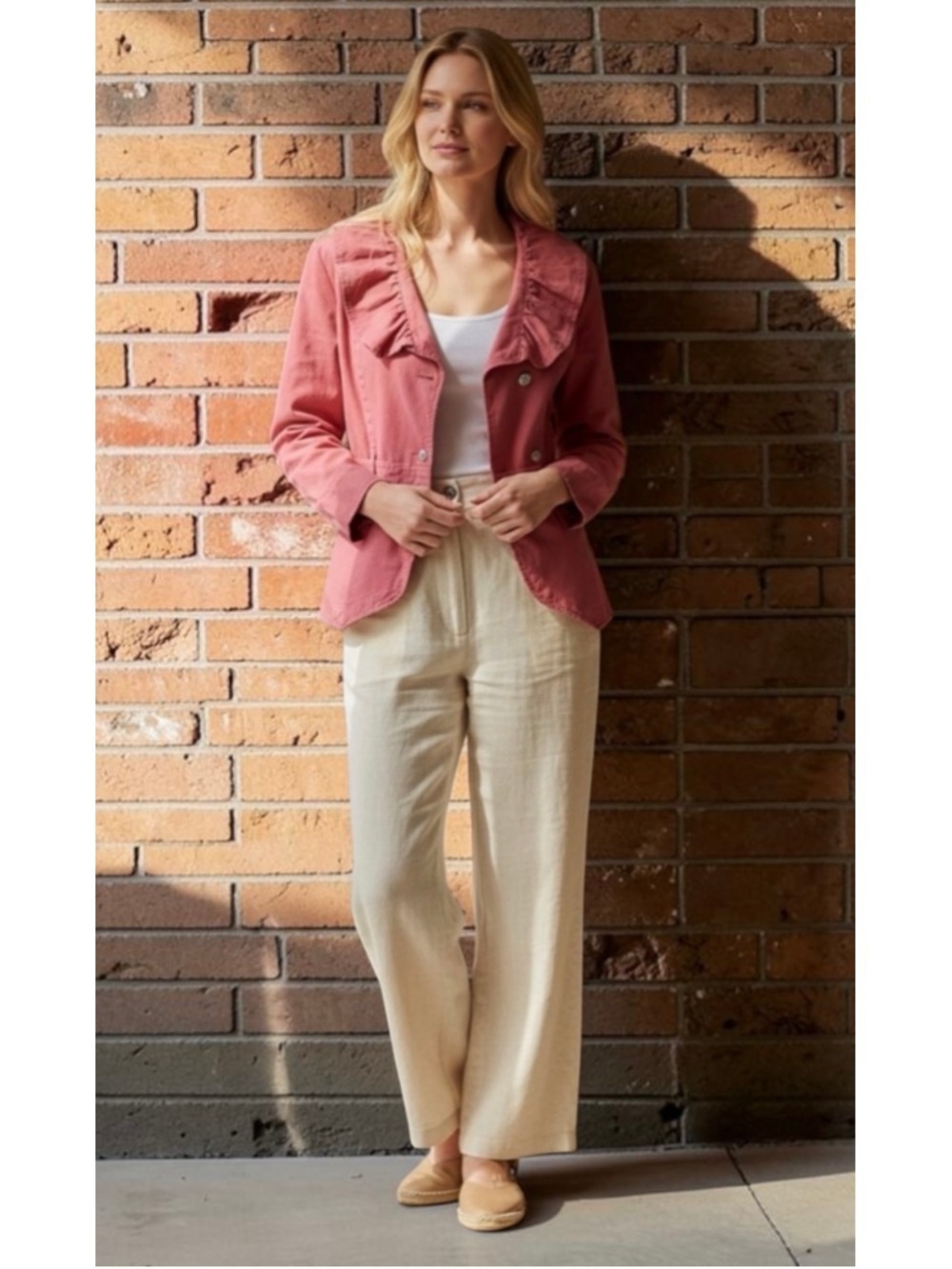 Isabel Marant Jacket Linen Blend $894 NWT Large Quiet Luxury
